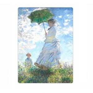 Monet Woman with a Parasol Magnet